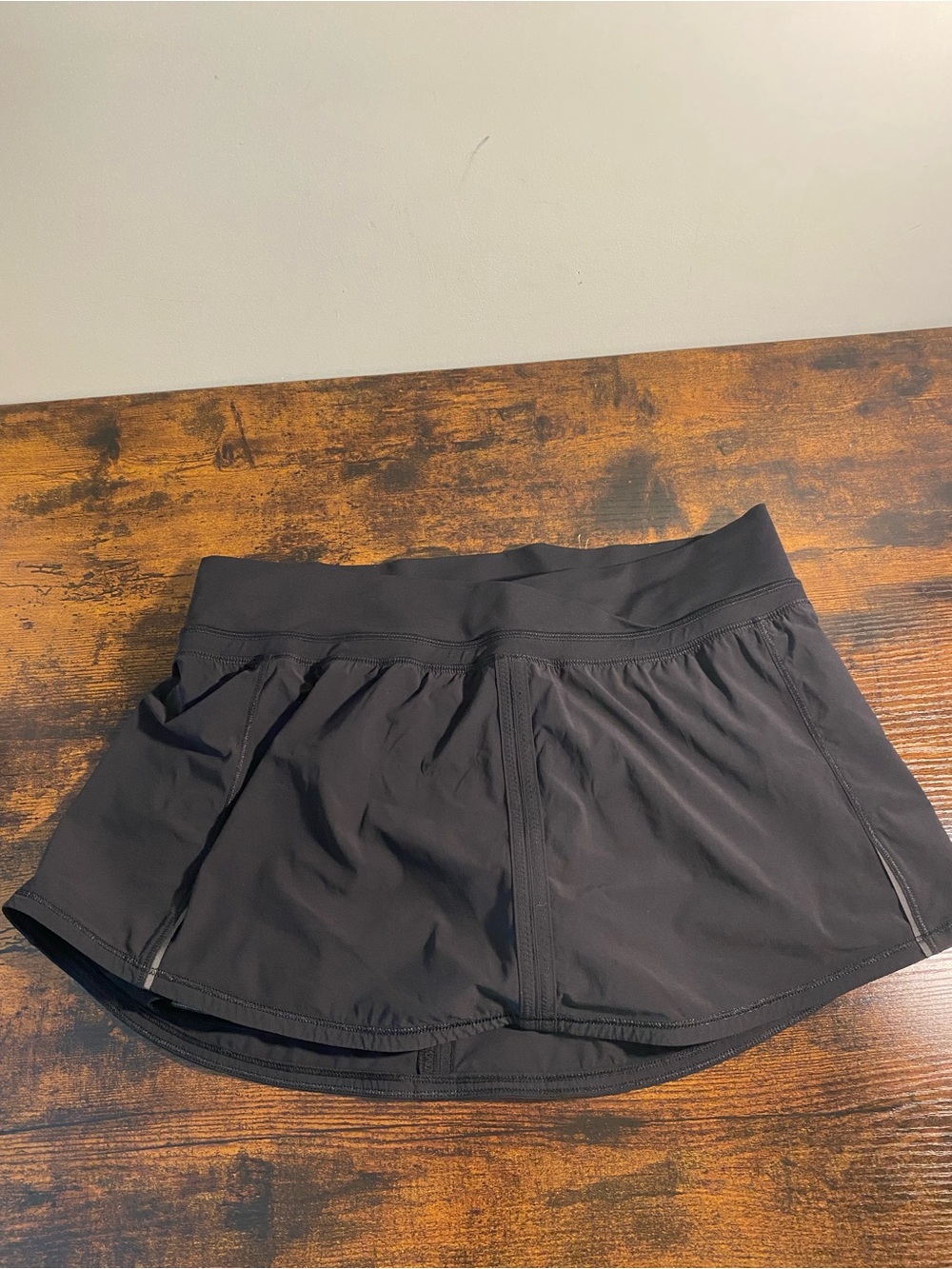 Lululemon Black Athletic Shorts Skort